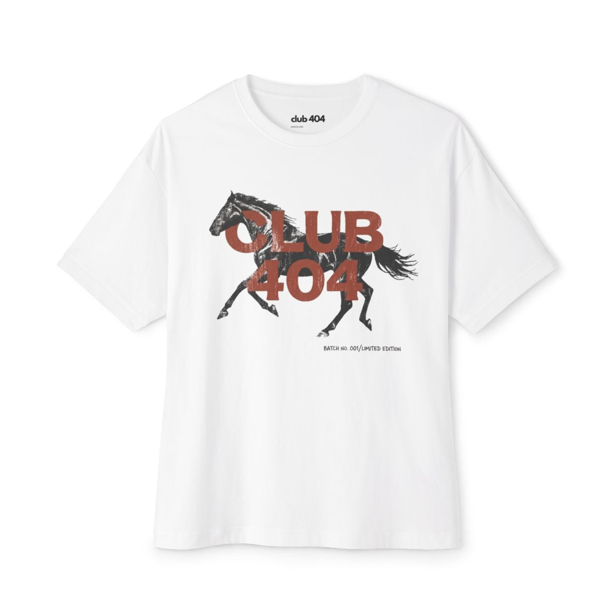 Bronco Tee White