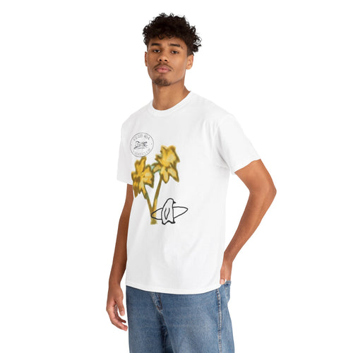Palm Tee White